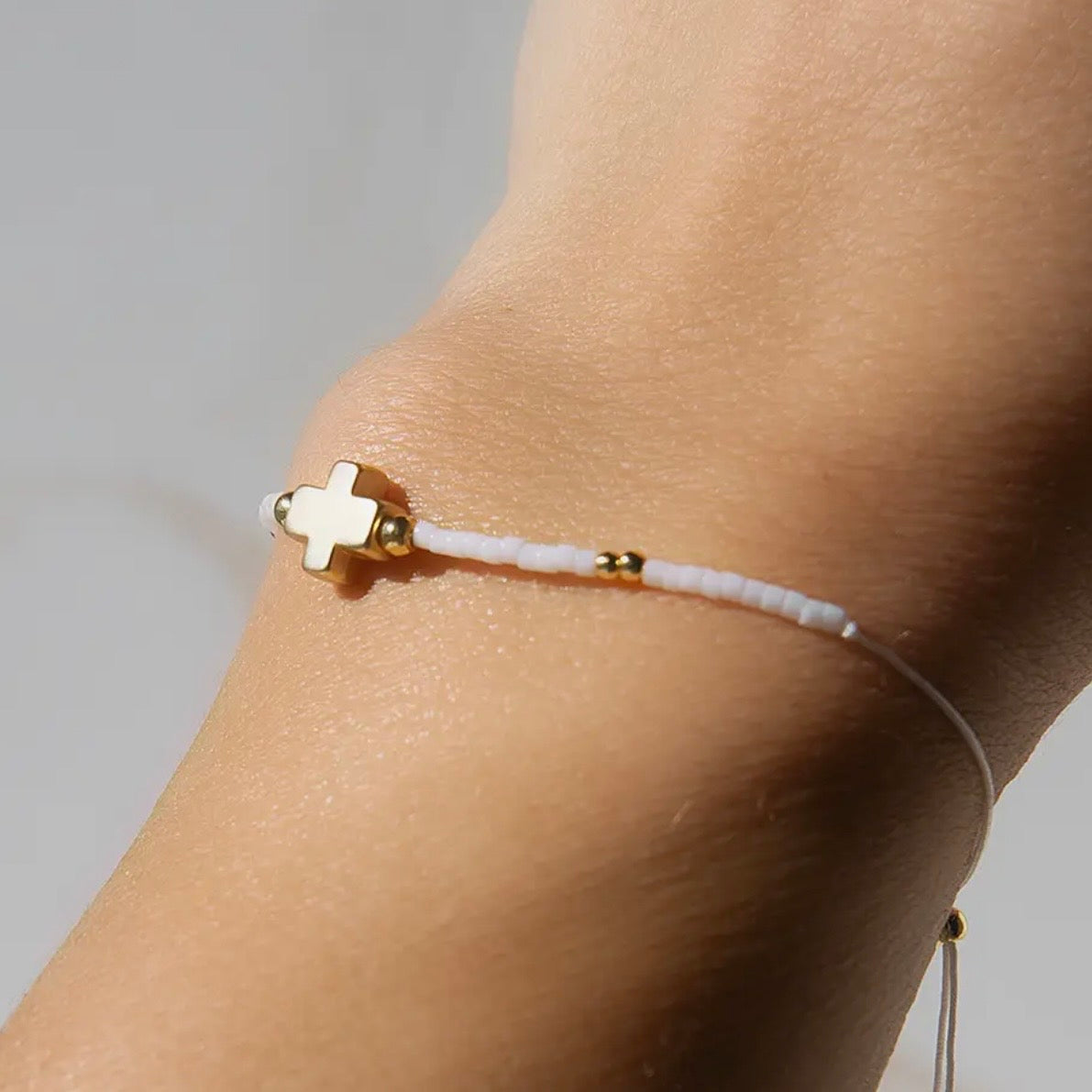 Cross Bracelet + Sticker | Stay Salty Matthew 5:13