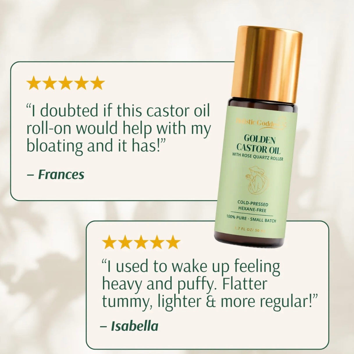 Organic Golden Castor Oil
Roll-On