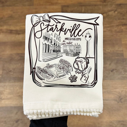 Jbell Starkville Tea Towel