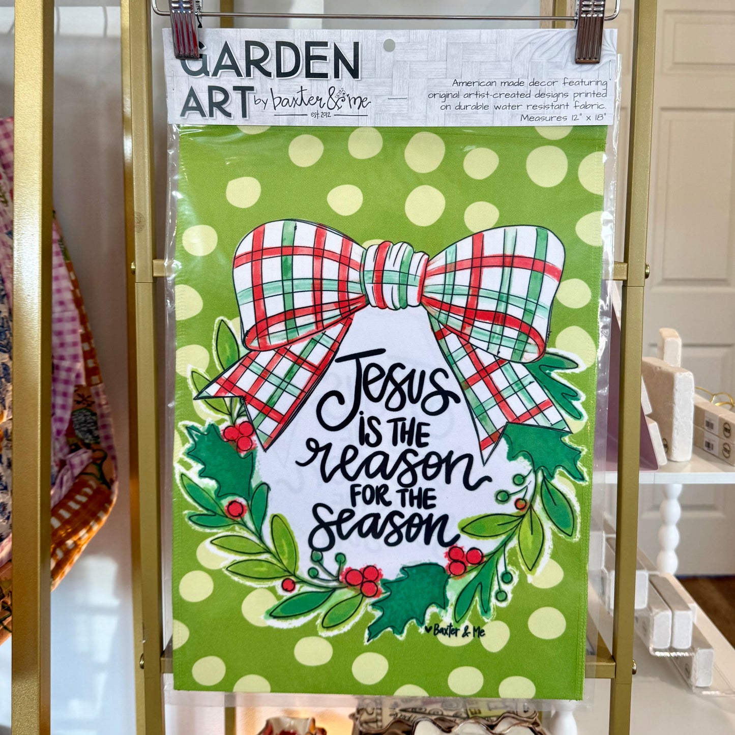 Garden Flag | Jesus Is The Reason