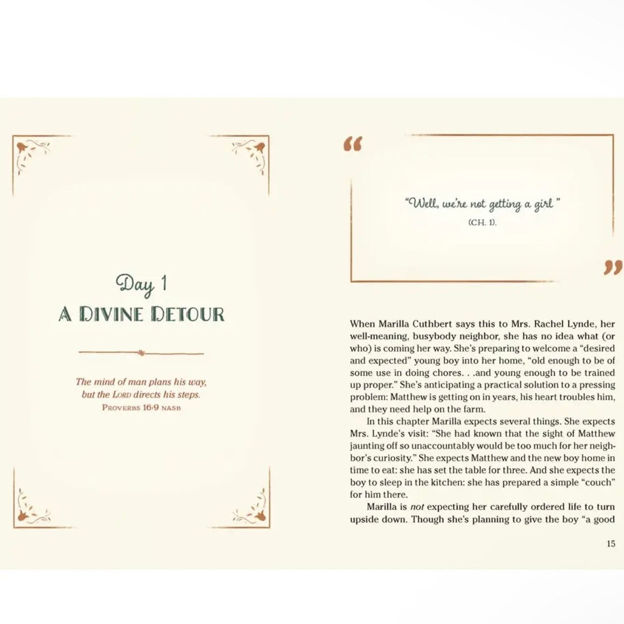 Anne of Green Gables Devotional