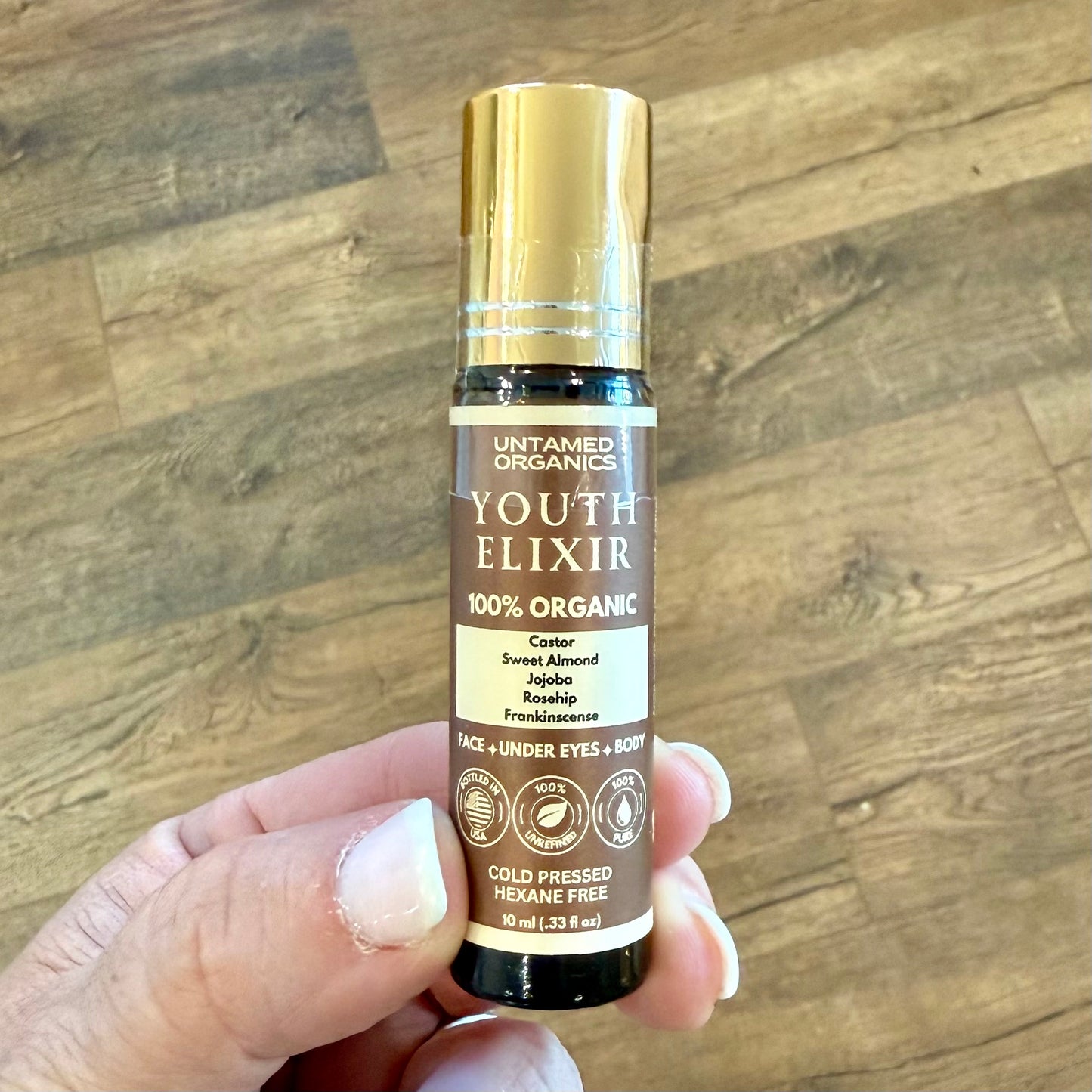Organic Youth Elixir Castor Oil Roller