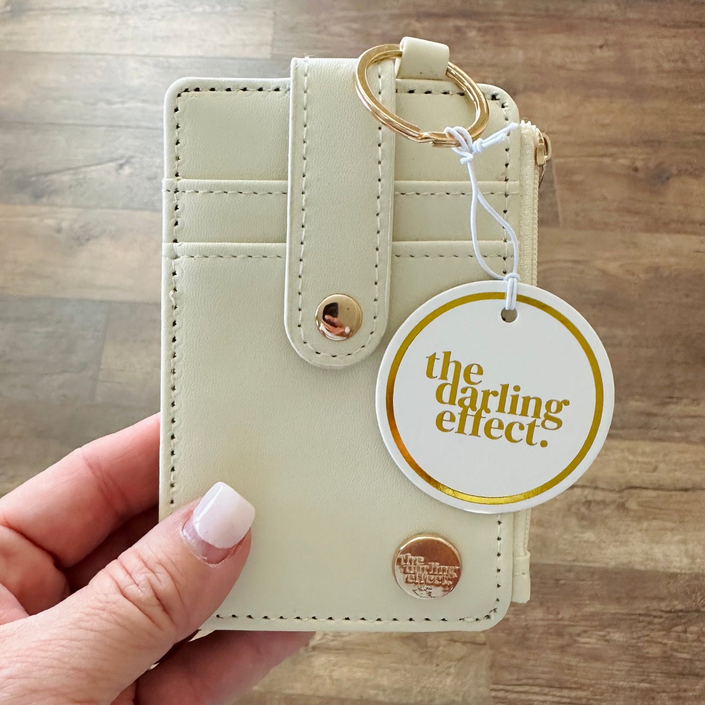 Keychain Wallet - Cream