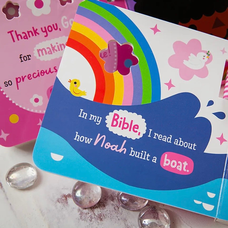 My Pretty Pink Stroller Clip On Board Book | Assorted