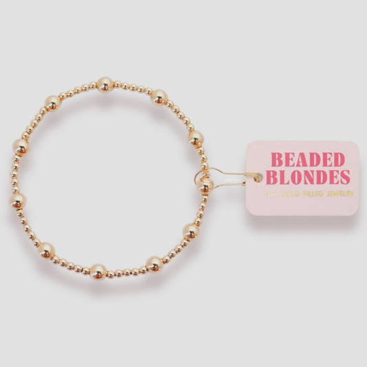 Bracelet - Lively Gold | 6.75 inch