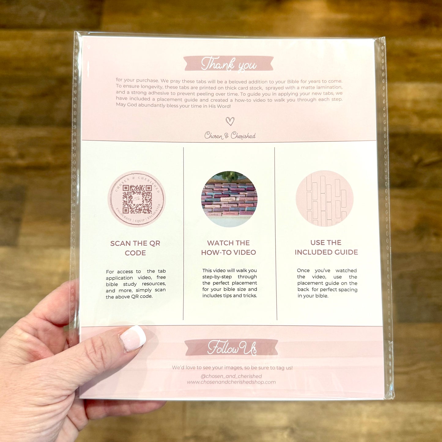 Bible Tabs | Dusty Rose