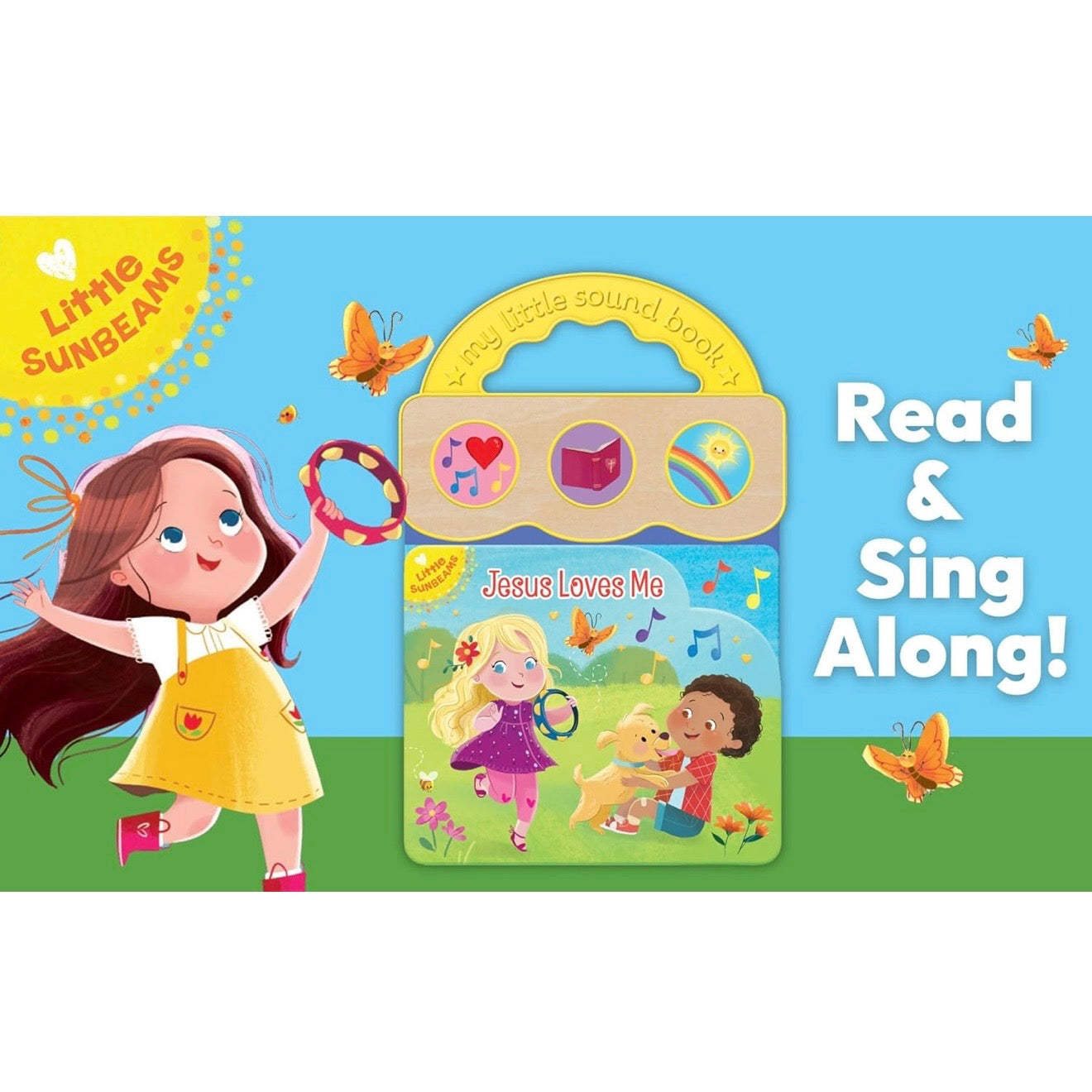 Little Sunbeams | Jesus Loves Me 3-Button Song Book