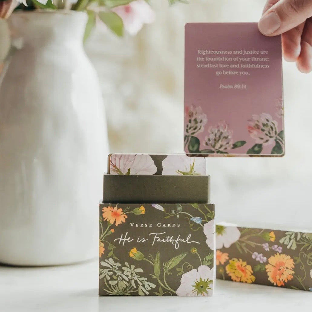 Verse Cards | He Is Faithful