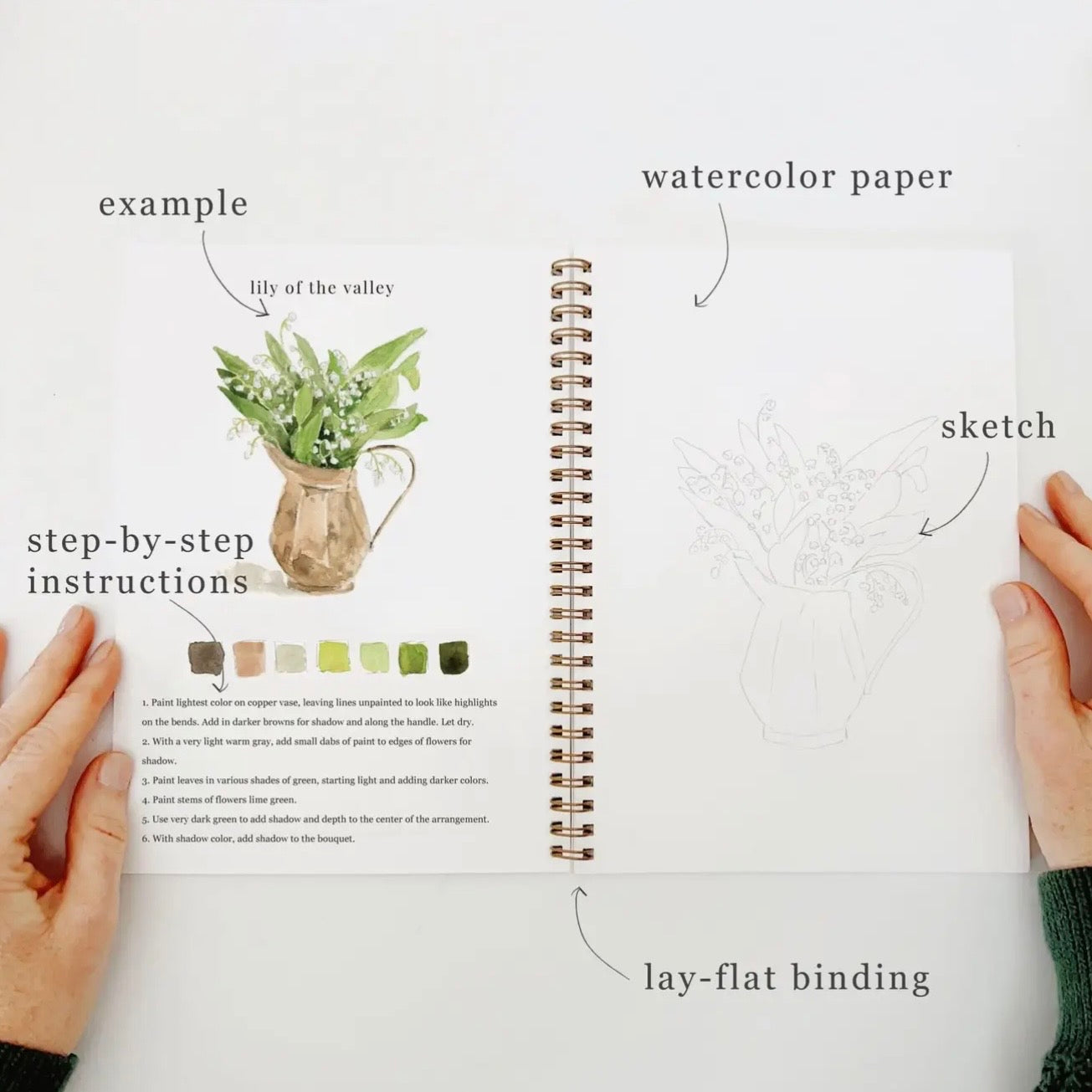 Watercolor Workbook | Bouquets
