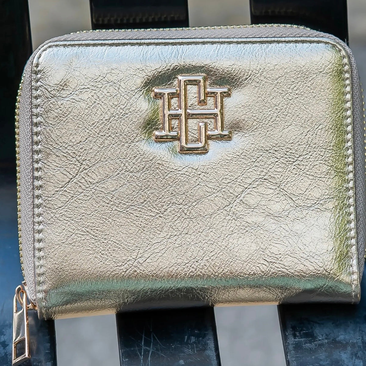 Wallet | Blakely Distressed Gold