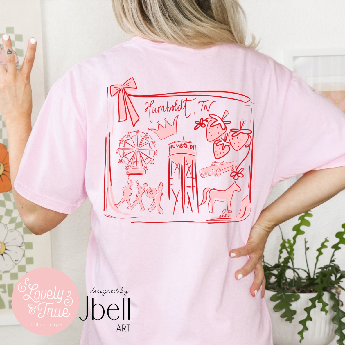 Jbell Strawberry Festival Tee