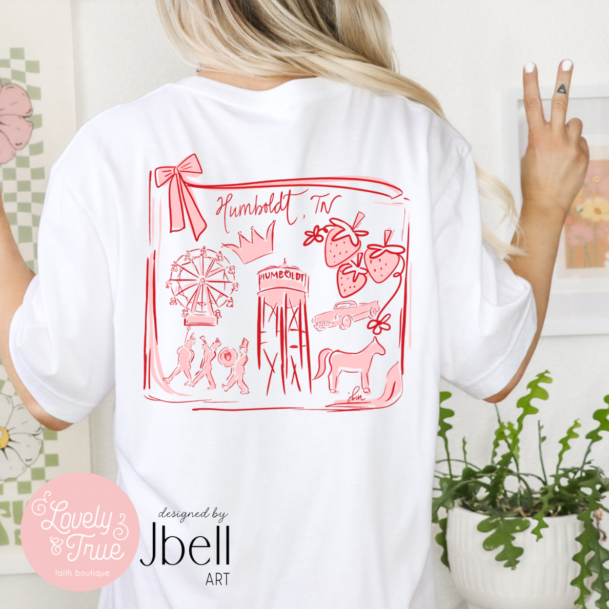 Jbell Strawberry Festival Tee