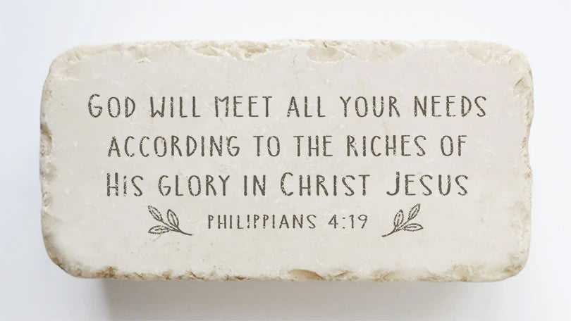 Scripture Stones - Half Block