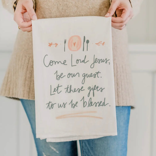 Tea Towel - Come Lord Jesus