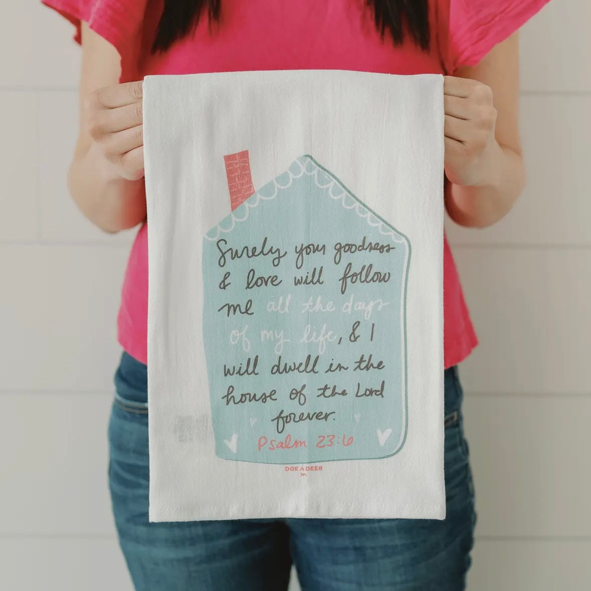 Tea Towel - House of the Lord