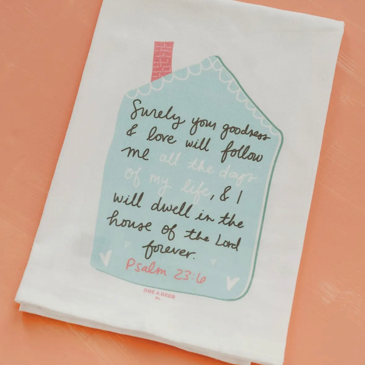 Tea Towel - House of the Lord