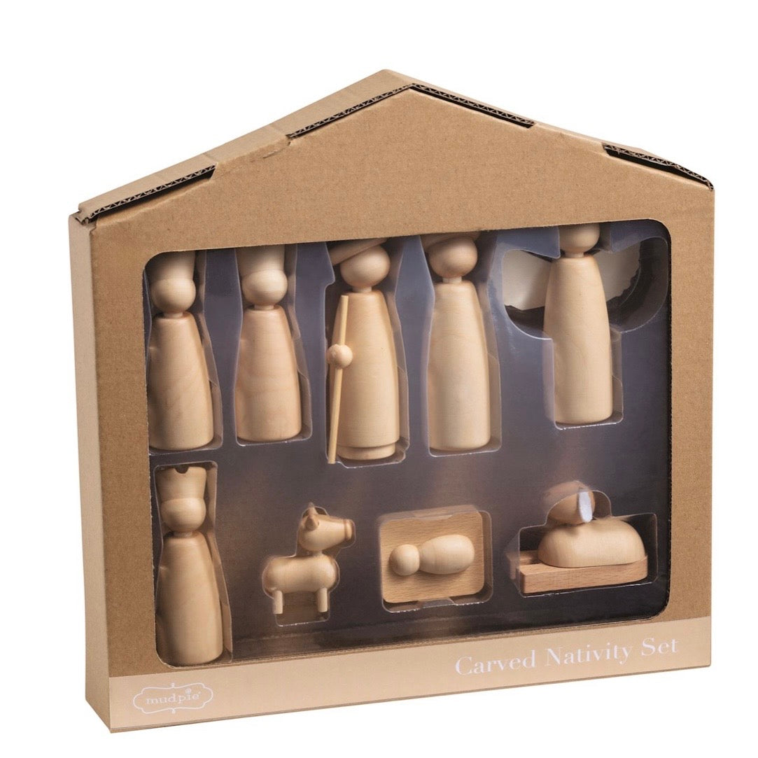 Wooden Toy | Paint Your Own Nativity