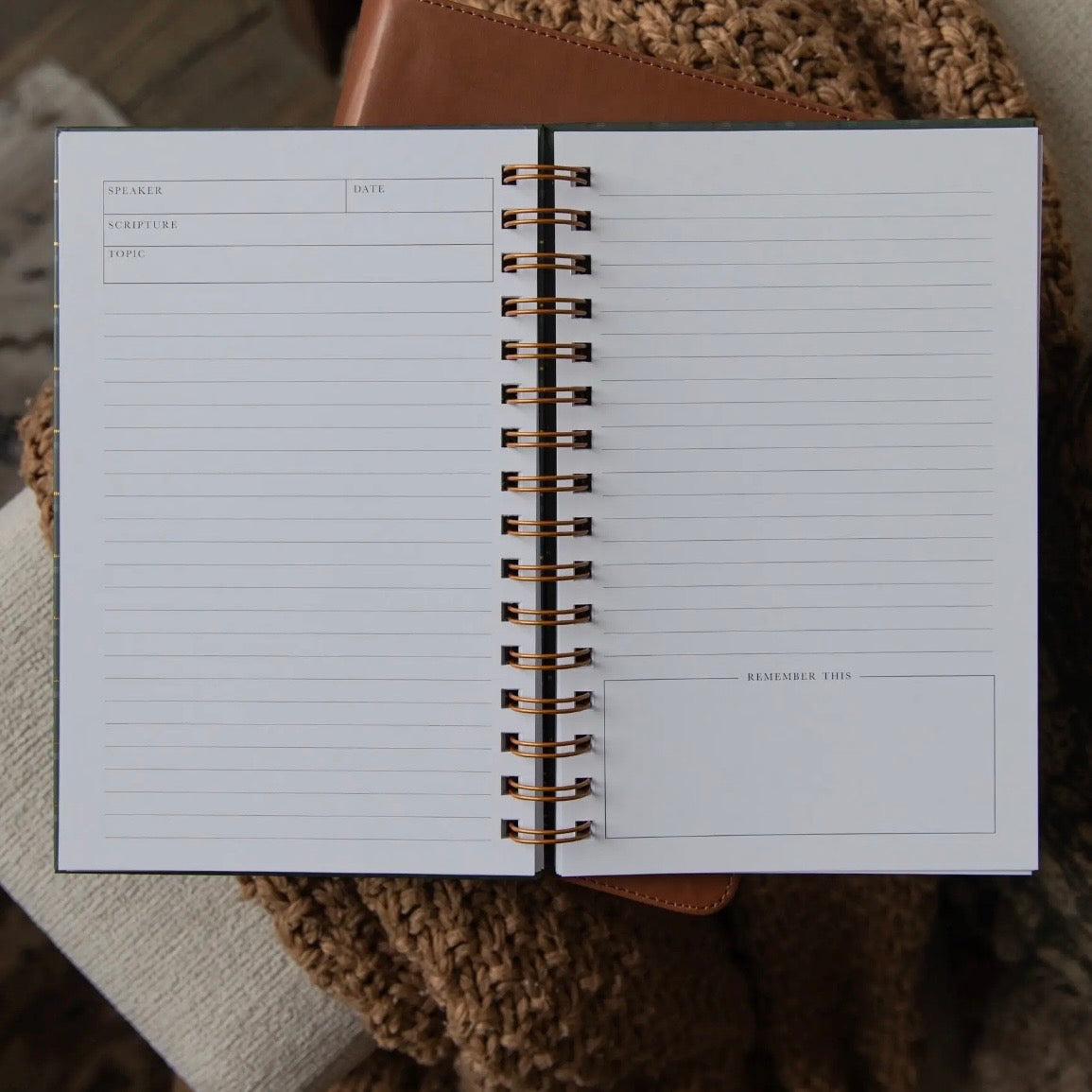 Sermon Notes | Green Plaid