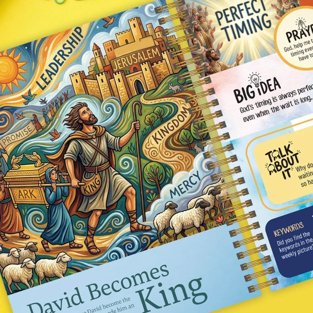 The Bible in A Year For Kids: A 52-Week Journey Through God's Word