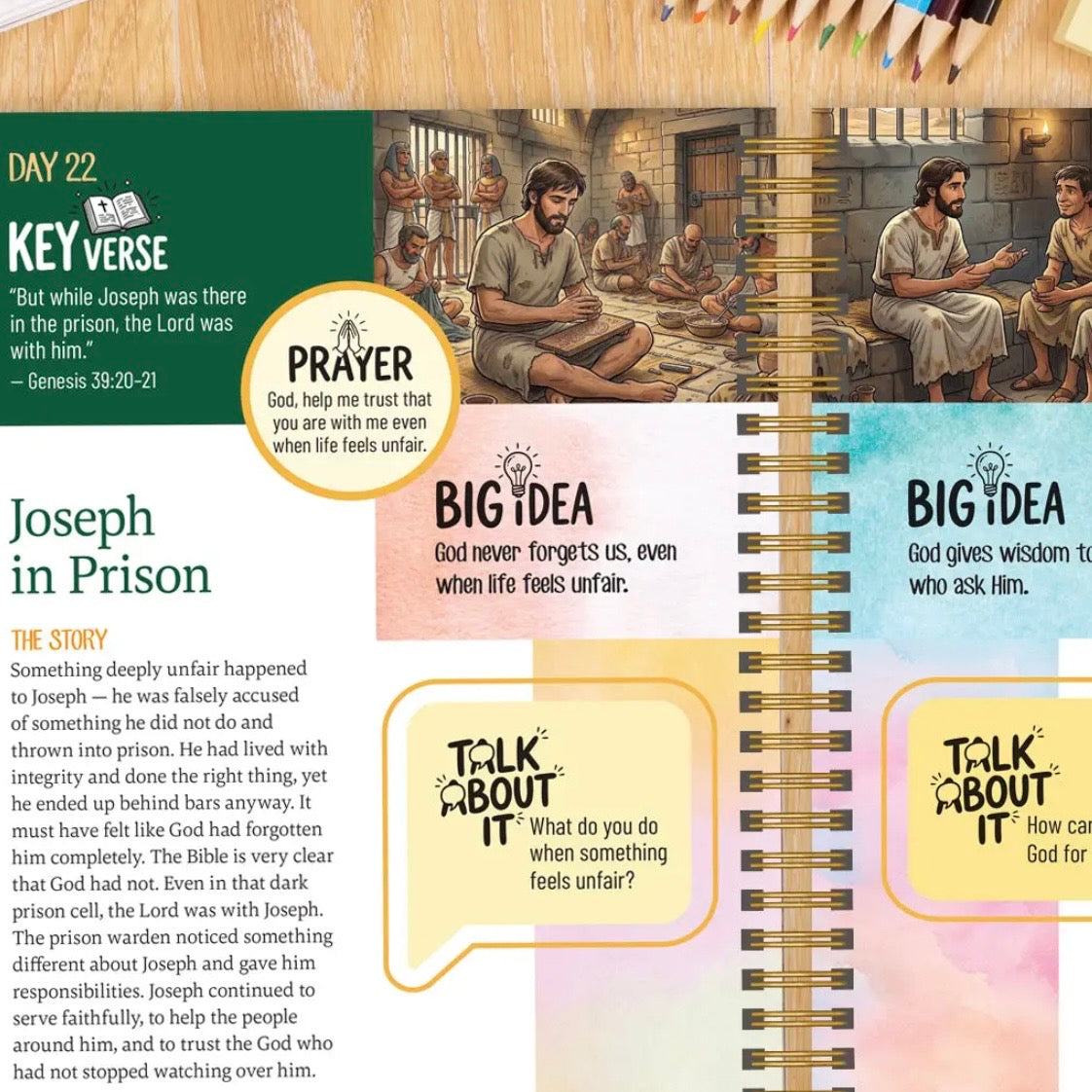 The Bible in A Year For Kids: A 52-Week Journey Through God's Word