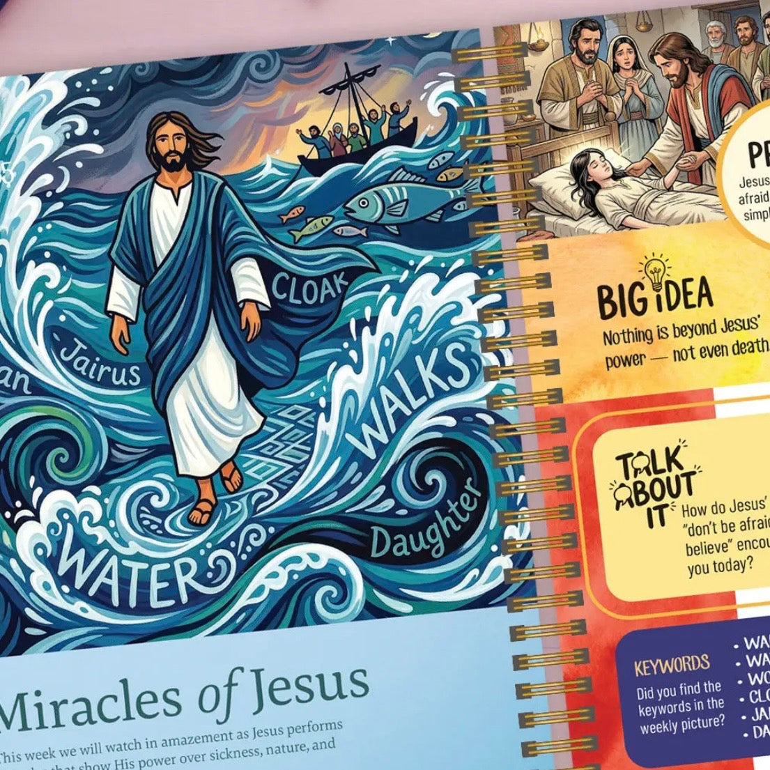 The Bible in A Year For Kids: A 52-Week Journey Through God's Word