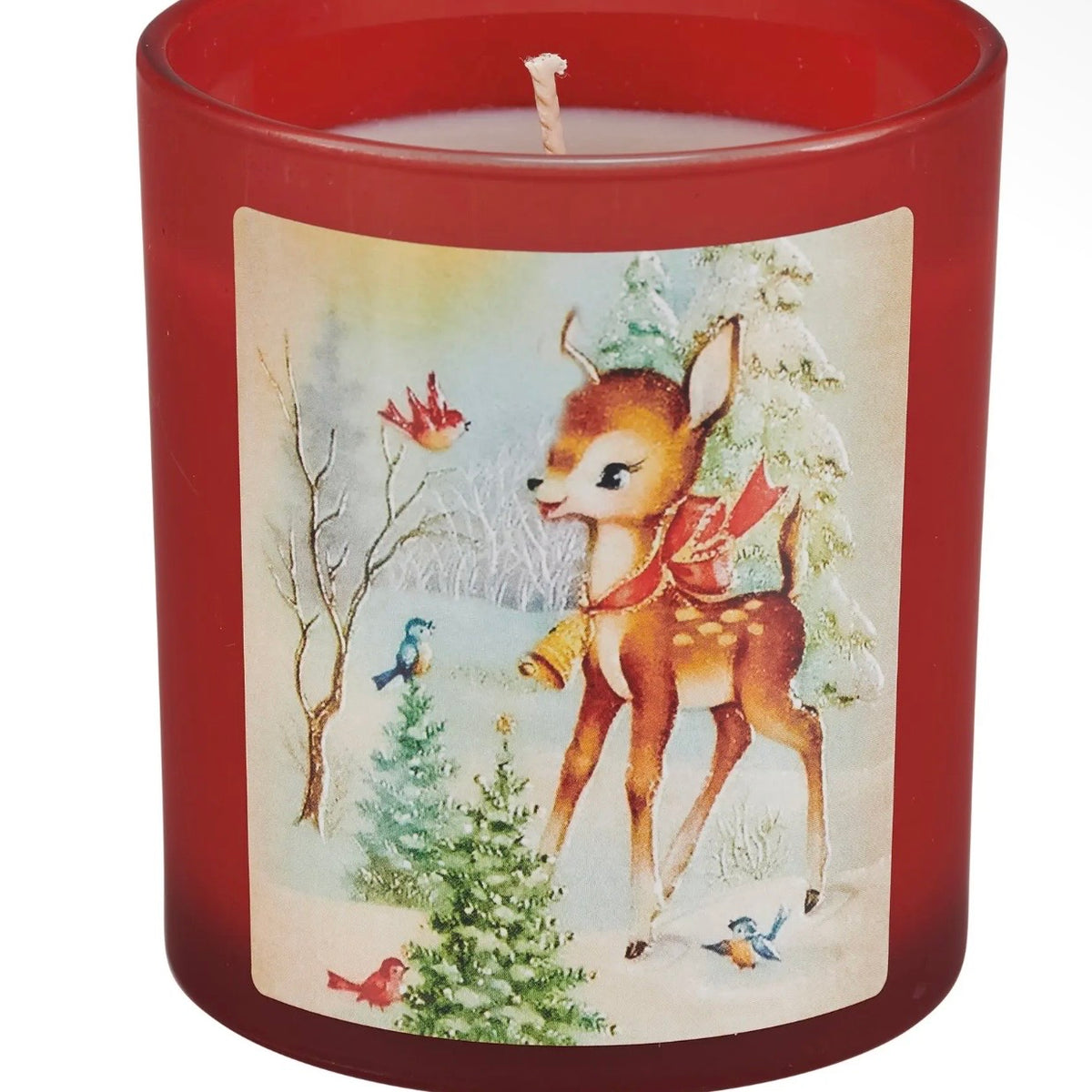 Candle | Retro Santa