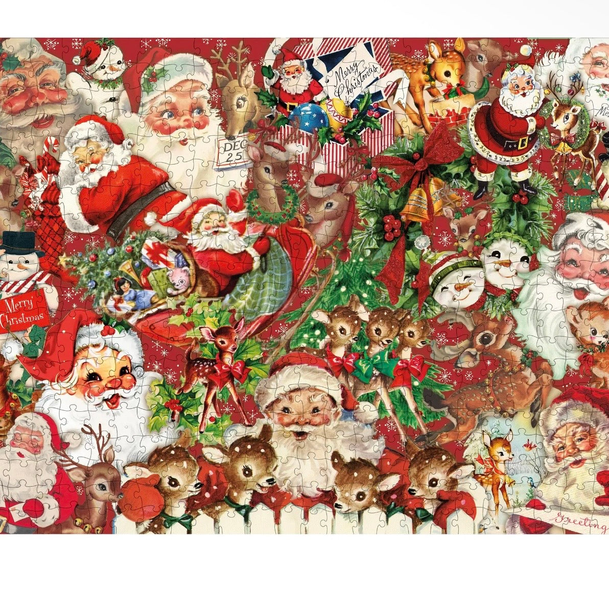 Puzzle | Retro Santa