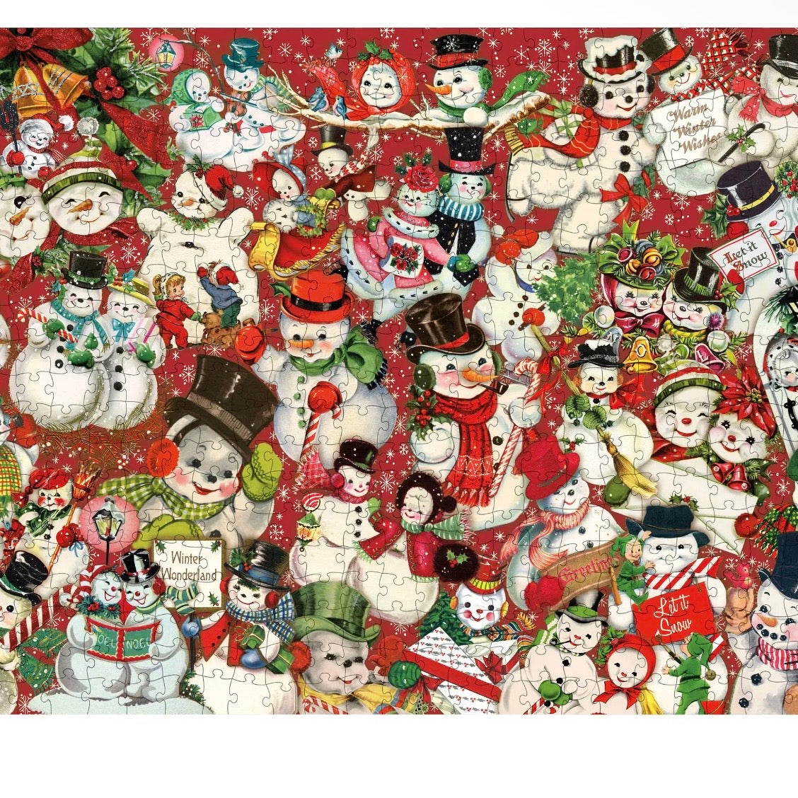 Puzzle | Retro Snowman