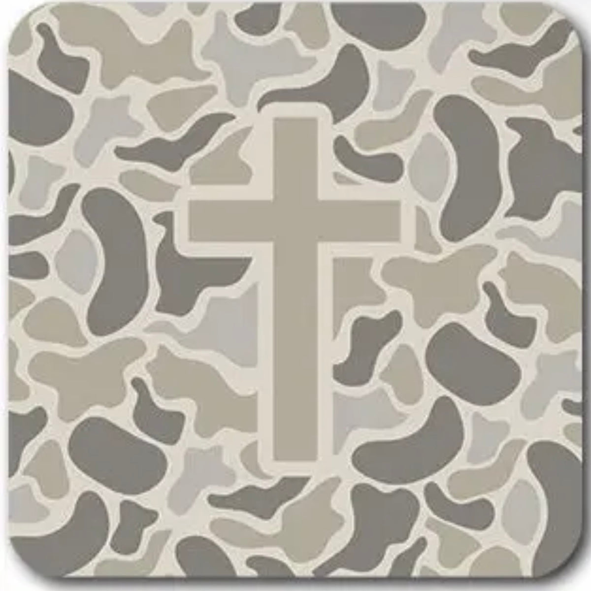 Tap To Pray Vinyl Sticker | Pebble Camo